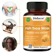 Irish Sea Moss Capsules - Supports Digestive And Immune Health,Boost Energy