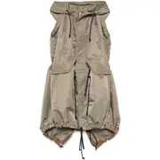 [Sacai] Sacai Hooded Vest II NUMERIC GREEN