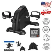 Compact Under Desk Mini Exercise Bike - Adjustable Resistance for Arms & Legs