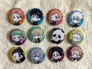 Jujutsu Kaisen Can Badge Satoru Gojo/Nanami/Sukuna/Yuji complete set DAISO