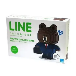 【nanoblock 河田積木】LINE熊大 超值組(NBH-060/NBH-061)