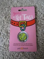 Petfetch Smart Pet Tags Tennis Ball