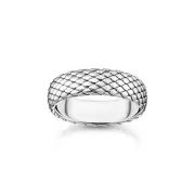 Genuine THOMAS SABO Snake band ring silver