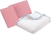 French Bed 35869250 <32963> 3-Pack for Reclining Beds, 3-Piece Pack, Cool Mesh, Semi-Double Size, Pink