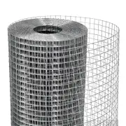 Hardware Cloth 1/2 inch 36 x 50 ft 19 Gauge, Galvanized Wire Mesh Roll, Chick...