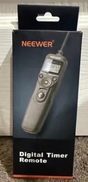 NEW NEEWER DIGITAL TIMER Remote 10000374 CAMERA SHUTTER