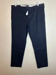 Banana Republic Men’s Pants Blue Size 42x34 Flat Front Aiden Slim Fit, Mid Rise