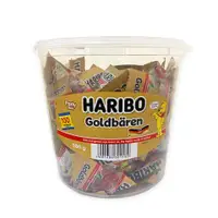 在飛比找蝦皮商城優惠-Haribo 哈瑞寶Q軟糖分享包 桶裝100包入 德國 非素
