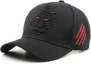 [VPTMRP] Tiger Hat Claw Scar Embroidered Baseball Cap Sun Hat