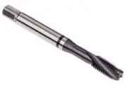 Dormer HSS-E BLACK SHARK SPIRAL POINT BLIND TAP 90mm M6 Left Hand, 1mm Pitch