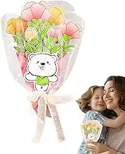Mothers Day Cards Flowers,Floral Card Making Kit - Festival Art Supplies for Aunt Nana Mom Grandmom Wife