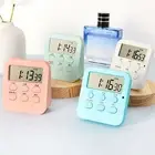 1 Set Digital Timer Bracket Design Reminder Countdown Alarm Clock Timer Easy