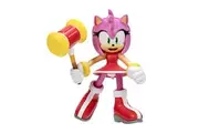 Sonic The Hedgehog 4-Inch Action Figure Modern Amy with Hammer Collectible Toy