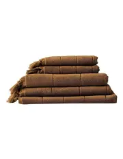[Aura Home] Paros Bath Towel Set in Caramel