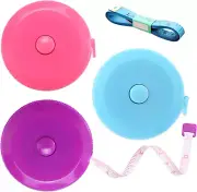 Tape Measure Body Measuring Tape, Retractable 60 Inch Soft Mini Measuring Tape,