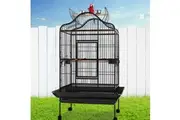 Bird Cage Pet Cages Aviary 168CM Large Travel Stand Budgie Parrot Toys