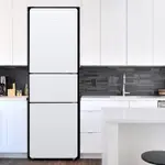 冰箱 迷你冰箱 冷凍冰箱 家用201升三開門電冰箱小型雙門租房用宿舍用白色 雙門冰箱 電冰箱