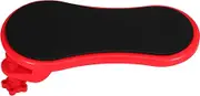 Homoyoyo Ergonomic Mouse Wrist Pad Support for Keyboard Mouse Non-Slip Desk Accessory Comfortable Arm Rest Pad Black