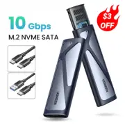 M2 SSD Case NVME SATA Dual Protocol M.2 To Type C SSD Adapter For SSD Disk Box