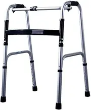 Walker,Walking Frame, Foldable Walking Aids Lightweight Aluminium Wheeled Height Adjustable Walkers with 2 Wheels Shower Seat for Elderly Mobility Rollator Little Surprise
