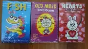 Card Games! Go Fish, Old Maid, Hearts