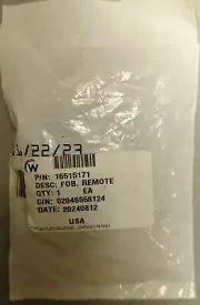 Wheeler 16515171 Fob Remote 20453