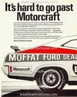 1977 ALLAN MOFFAT FORD DEALERS TEAM XC FALCON GT BATHURST A3 POSTER AD BROCHURE