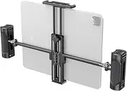 SmallRig Tablet Metal Holder with Dual Handgrip for iPad Tripod Mount Adapter with 2 Cold Shoe, 1/4" Screw, Acra Swiss Rail Mount, for iPad mini Air Pro Surface Pro (7.9” to 12.9”)