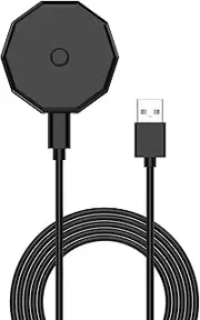 3757 Charger USB Cable fit for Oral B Electric Toothbrush, Charging Base with USB-C Cord Black