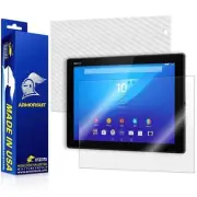 ArmorSuit MilitaryShield Sony Xperia Z4 Tablet Screen Protector + White Carbon