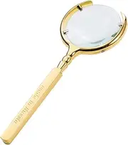 FRCOLOR Handheld Magnifying Glass Durable Reading Tool for Hobby Observation for Insects Coins Stamps and Classroom Science Exploration