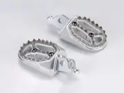 Bihr Evolution Footpegs Silver Kawasaki KX250F/450F