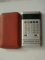 Vintage Soviet Microcalculator Calculator Electronica Б3-36