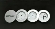 Flexjet BOMBARDIER Pebble Beach Concours Desk Clock Thermometer Hygrometer