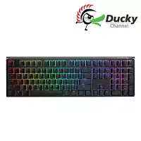 在飛比找三創線上購物優惠-Ducky ONE3 RGB 黑 有線鍵盤 (銀軸\靜音紅軸