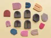 Rainbow Arch Polymer Clay Cutters | Clay Tools | Maxi Set Mini Clay cutters