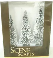Bachmann 32202 Scene Scapes 8"-10" Pine Trees with Snow (10 Packs of 3)