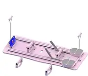 Multifunctional Abdominal Board, Folding Board for Pilates Reformer Sliding Exercise Board Pilates, Multipurpose Portable Roller Workout Machine for Great Workout