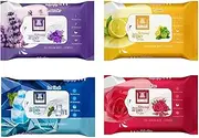 COCCI LORENZO Refreshing Soft Cleansing Assorted 150x200mm Wet Wipes (25Pcsx4)