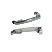 Right & Left Front Outer Chrome Door Handle for Toyota Hilux TGN KUN GGN 05-15