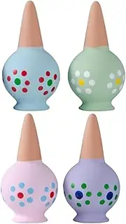 Watering Ball - Cute Automatic Water Bowl for Indoor Plants | 4 Automatic Water Filler Stakes Insert Spike Decorative Garden Planter Potted Plants Indoor Outdoor
