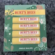 Burt Bees Holiday Jingle Balms Lip Balm Gift Set 4pk