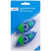 J.Burrows Grip Correction Tape 5mm x 8m 2 Pack