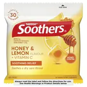 Nestle Soothers Honey & Lemon Multipack 3 x 10 Lozenges