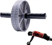 Exercise Wheel - Durablee Ab Wheel Roller | High-Performance Exercise Roller With Core Strength | Convertible Ab Wheel Roller Ideal For Home Workouts And Fitness Routines