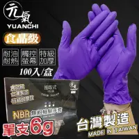 在飛比找momo購物網優惠-【YUANCHI】NBR無粉檢驗手套(100支入/一盒)