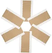 NULYLU Hair Extension Tape Double Sided 6 Sheets 72pcs Hair Extension Tapes Replacement for Lace Wigs