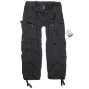 Brandit Pure Vintage Pants, black, Size 7XL for Men