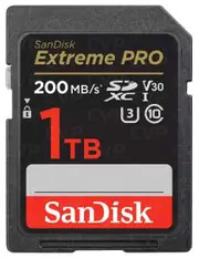 SanDisk Extreme PRO SDXC 1TB 200MB/s Memory Card