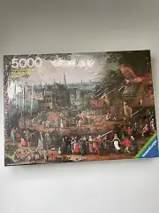 RAVENSBURGER 5000 Piece Puzzle Country Fair Germany 1979 Factory SEALED Rare!